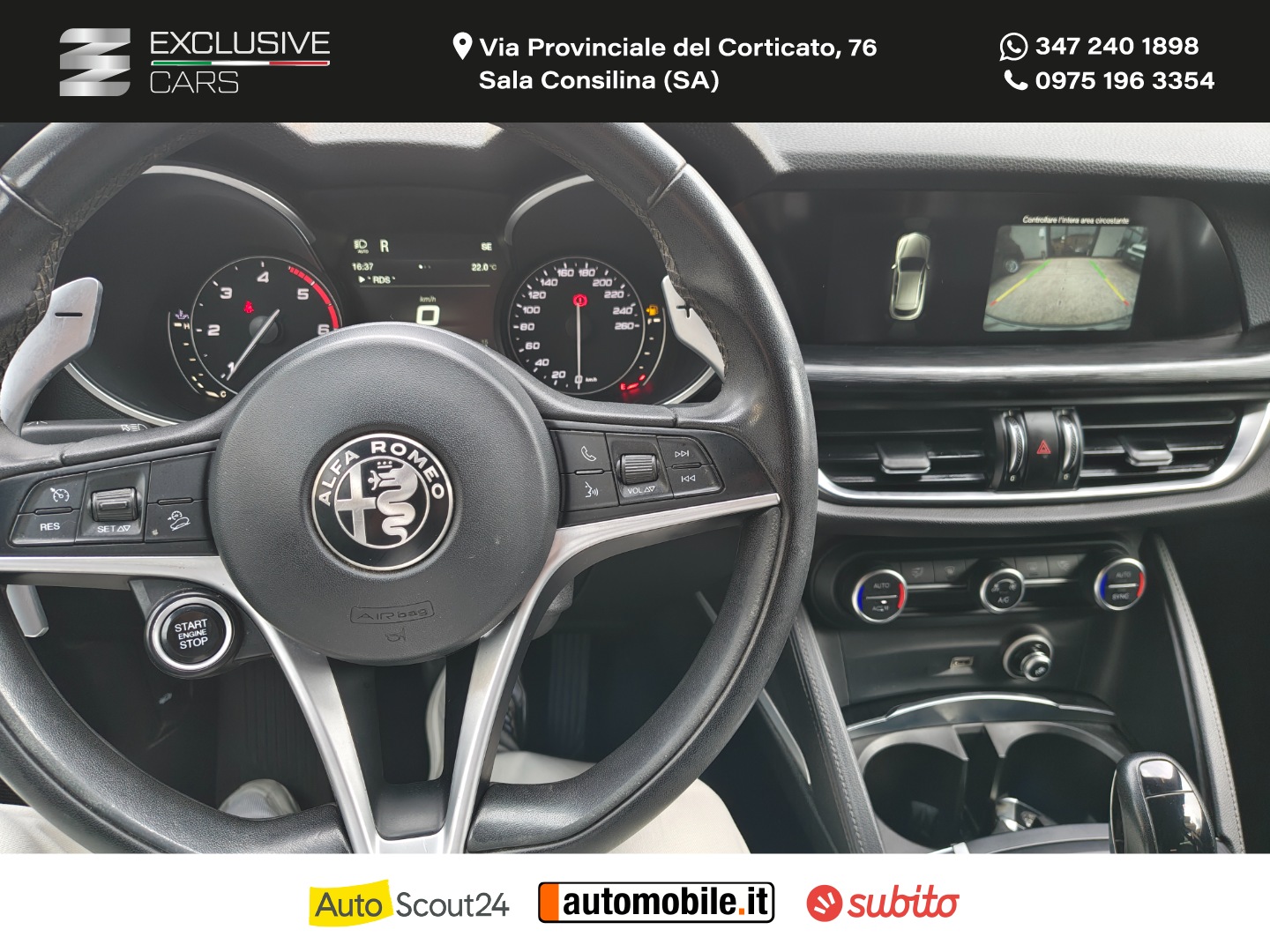 Stelvio 2.2 T.diesel 180 CV AT8 Q4 Exec. - immagine 9