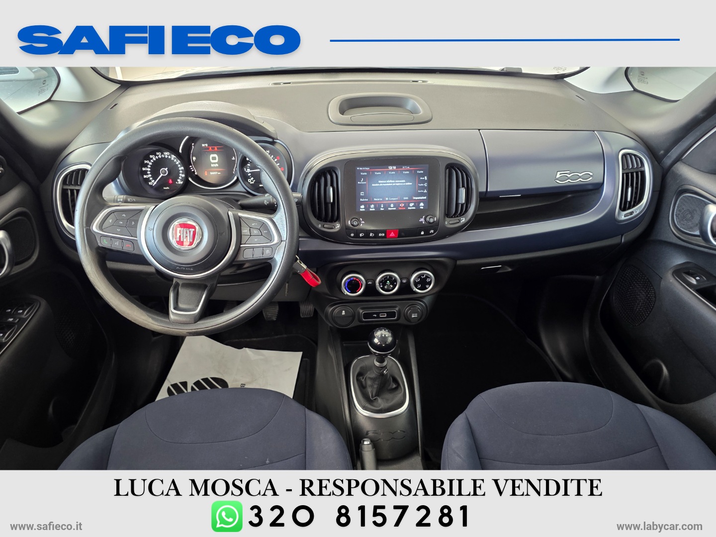 500L Pro 1.3 MJT 95CV Mirror 4p.ti N1 Fiat 500L Pro 1.3 MJT 95CV Mirror N1 - immagine 9