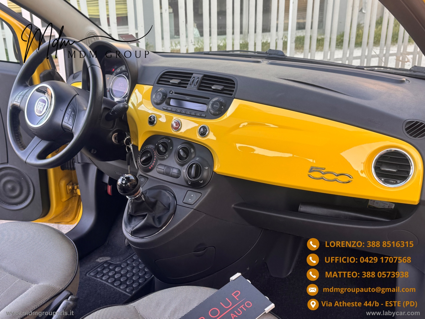 500 1.2 Lounge OK NEOPATENTATO - immagine 9