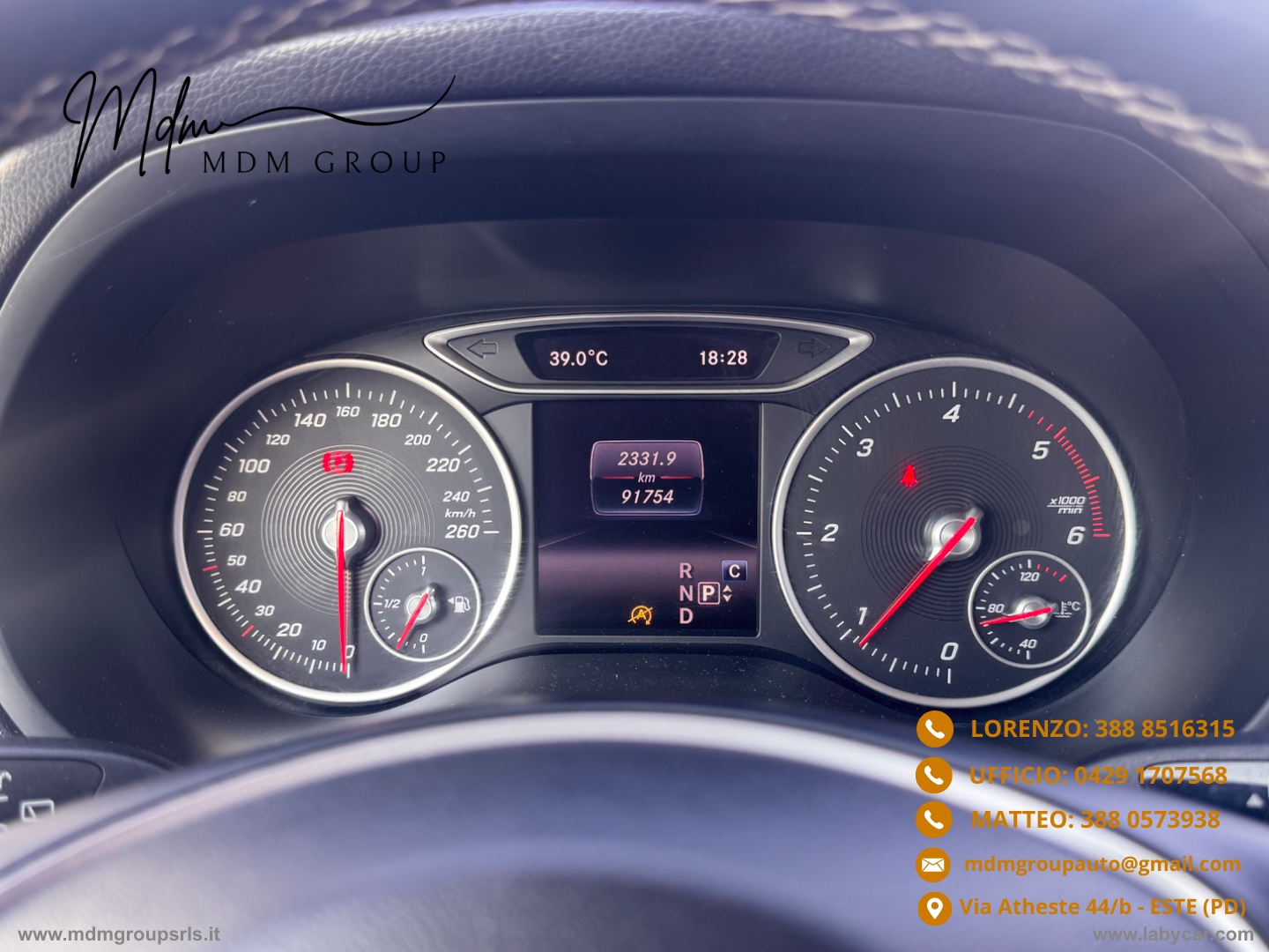 B 180 d Automatic Executive - immagine 9