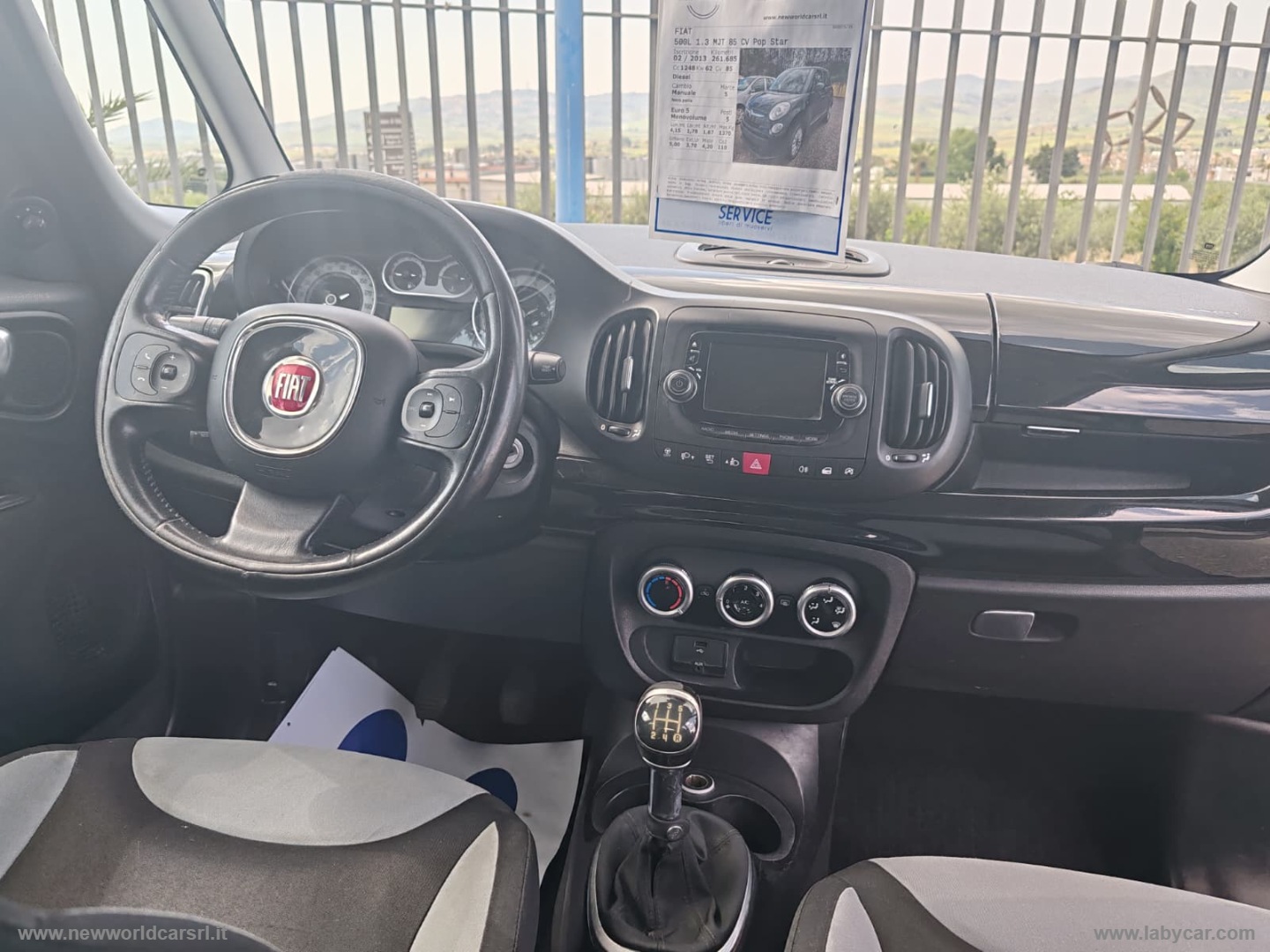 500L 1.3 MJT 85 CV Pop Star - immagine 9