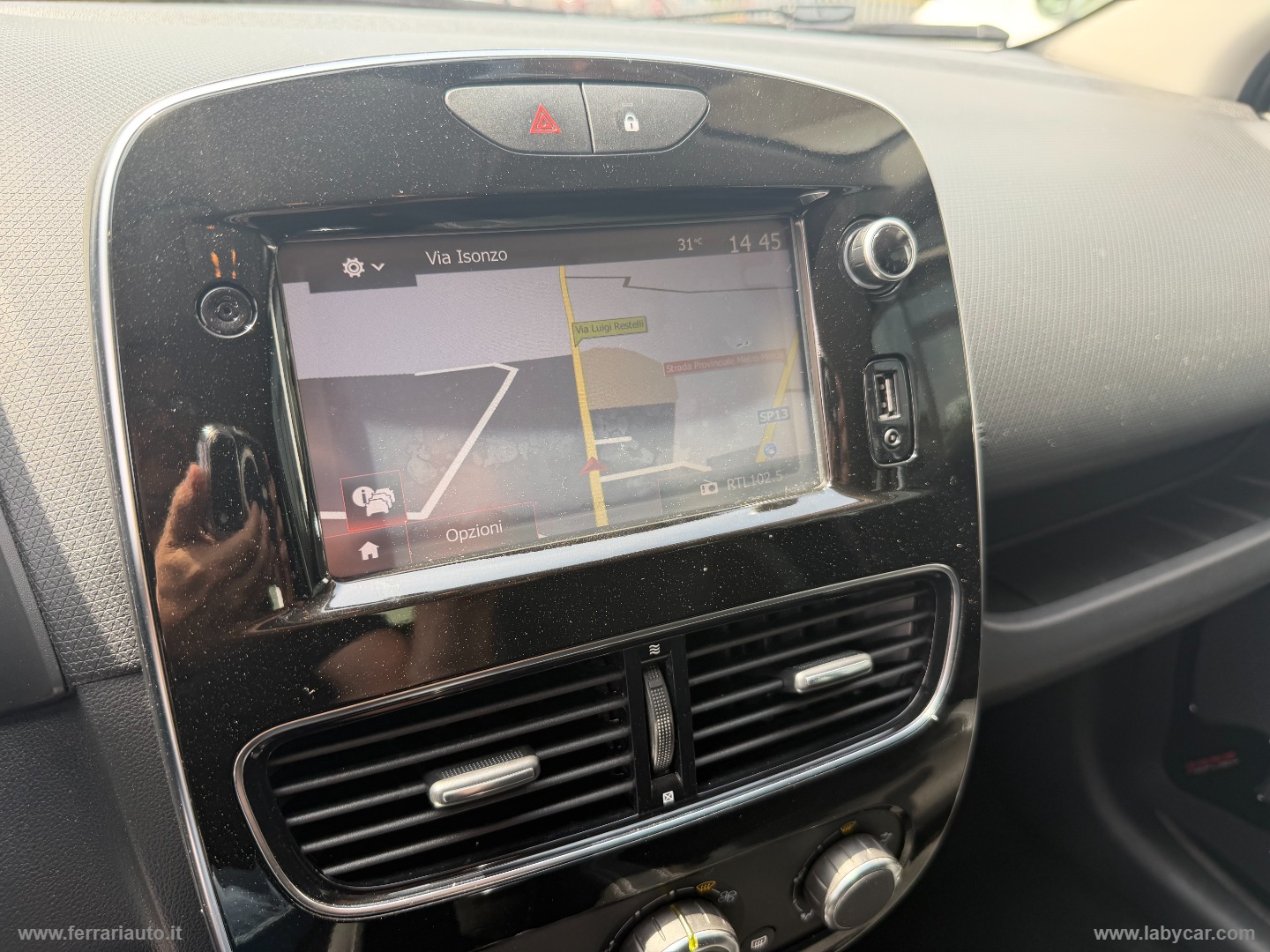 Clio TCe 12V 90 CV GPL S&S 5p. Ener. Zen SOLO 49.000 KM!!! - immagine 10