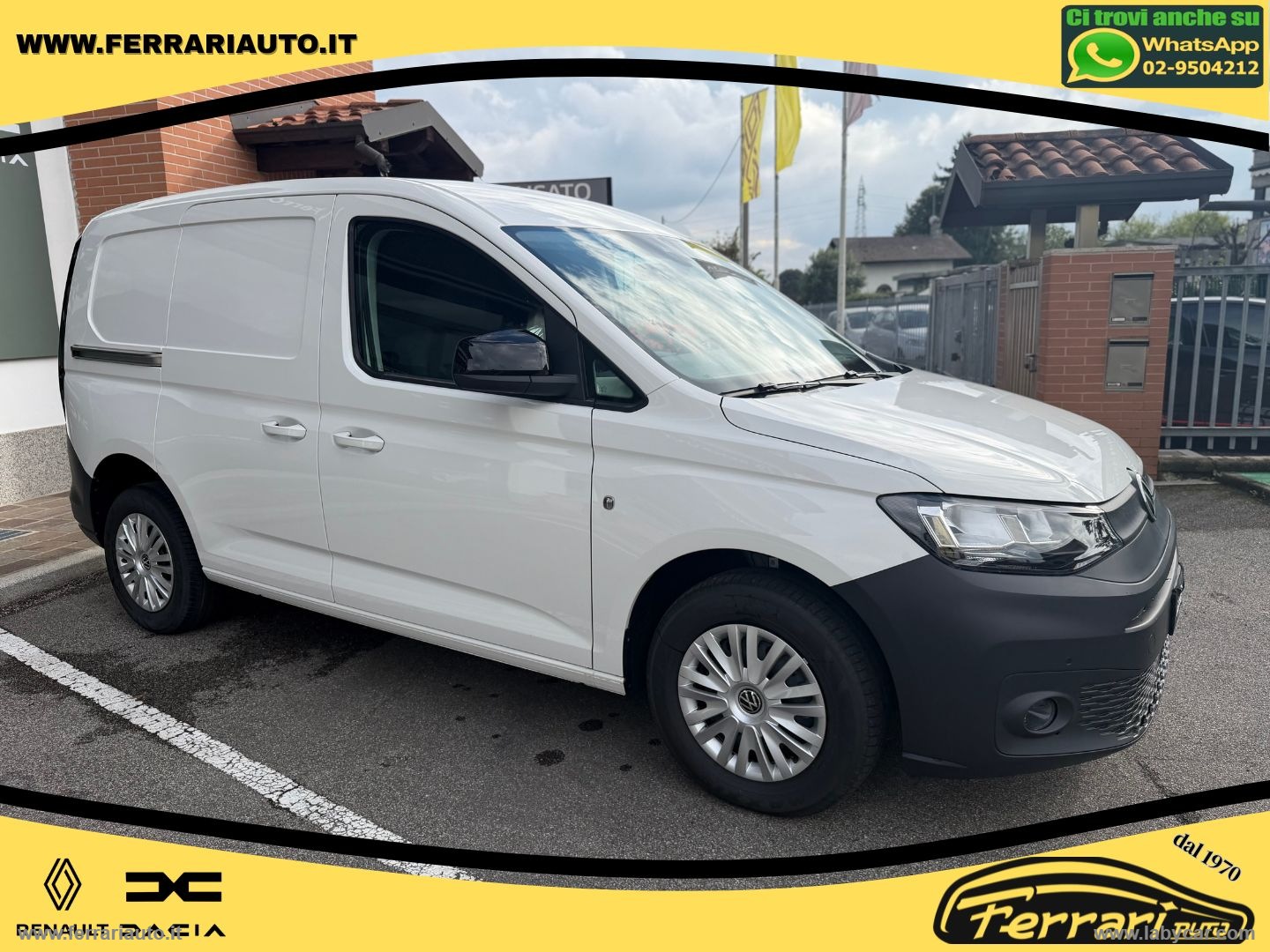 Caddy 2.0 TDI 75 CV Furgone Business KM ZERO - immagine 10