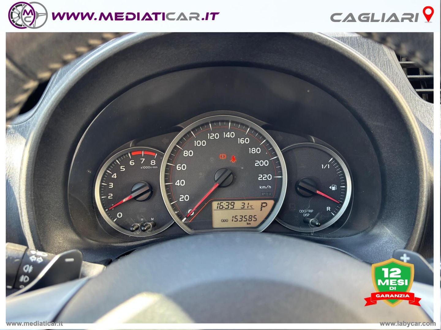 Yaris 1.3 5p. Lounge CVT Stop & Start - immagine 10