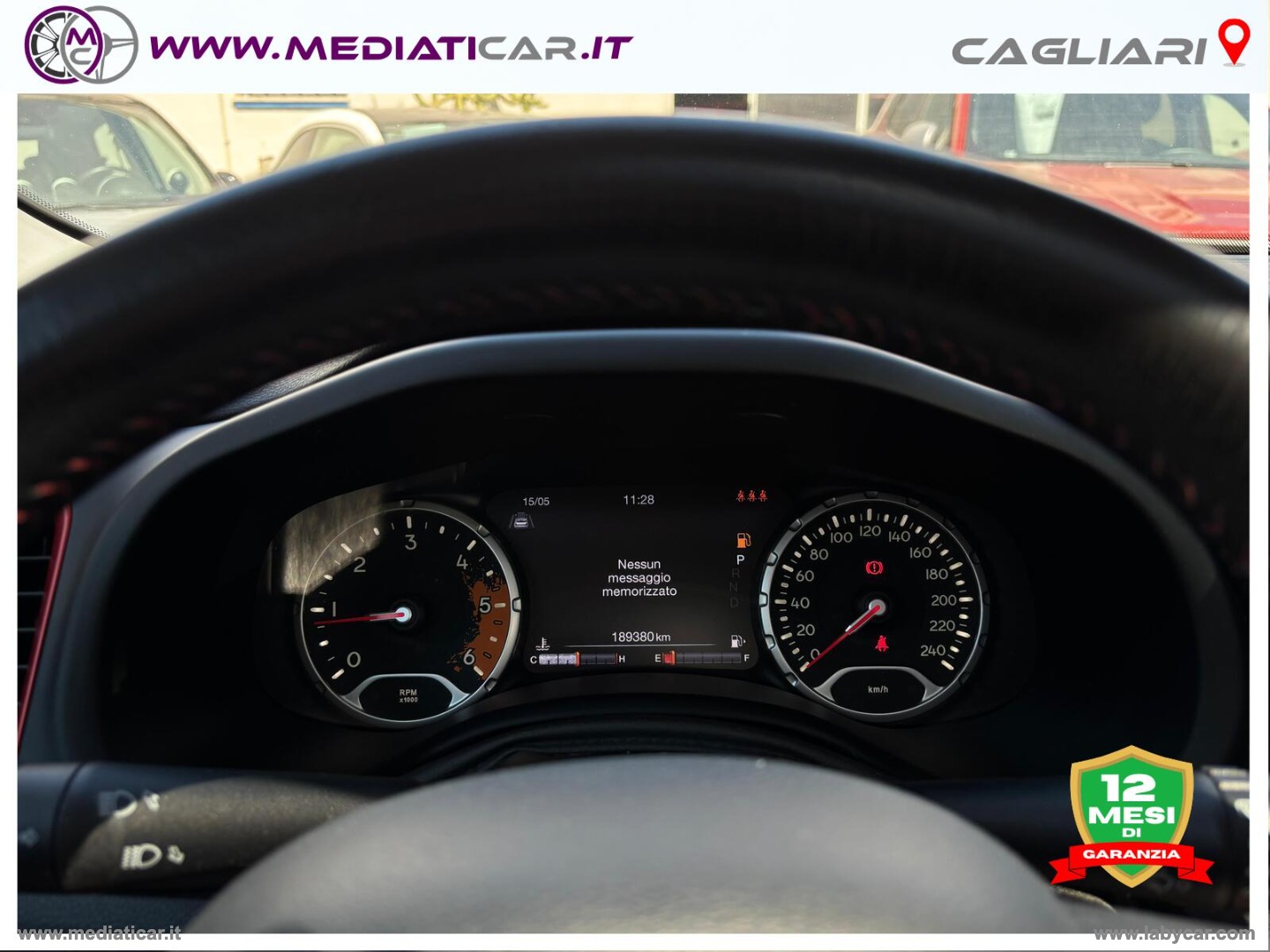 Renegade 2.0 Mjt 170CV 4WD AD.L. Tr.hawk - immagine 10