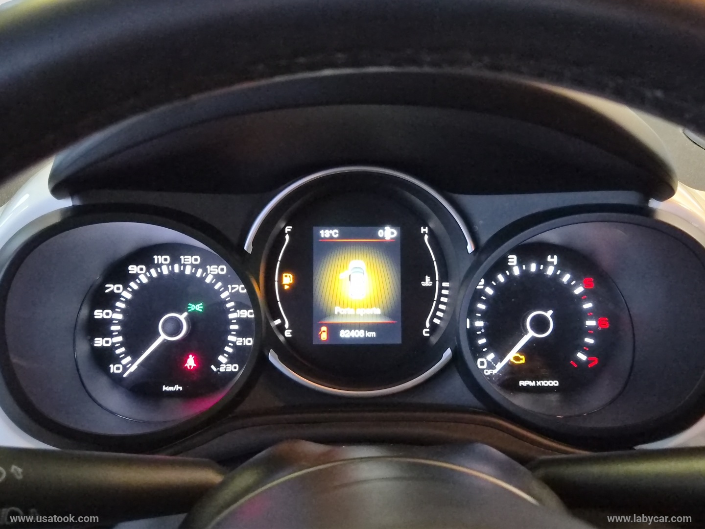 500L 1.3 MJT 95 CV Lounge DIESEL EURO 6 - OK NEOPATENTATI - immagine 10