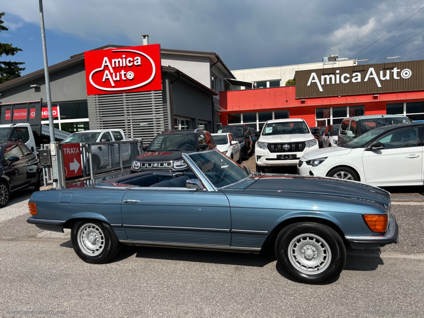 SL 350 R107 3.5benz. 200cv AUTO D'EPOCA - immagine 10
