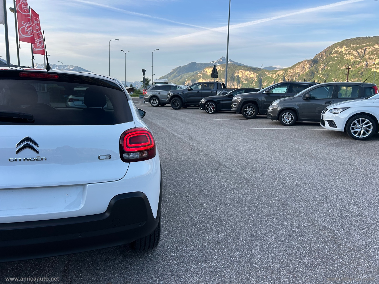 C3 PureTech 83 S&S Shine VERNICE BICOLORE - BIANCO/TETTO NERO - immagine 10