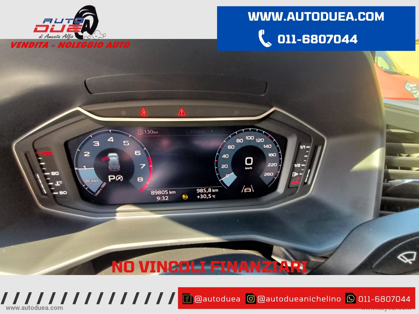 A1 SPB 25 TFSI S tronic Admired NO VINCOLI FINANZIARI - immagine 10