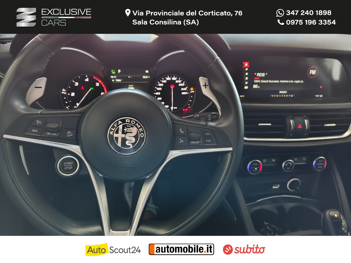 Stelvio 2.2 T.diesel 210 CV AT8 Q4 Exec. - immagine 10