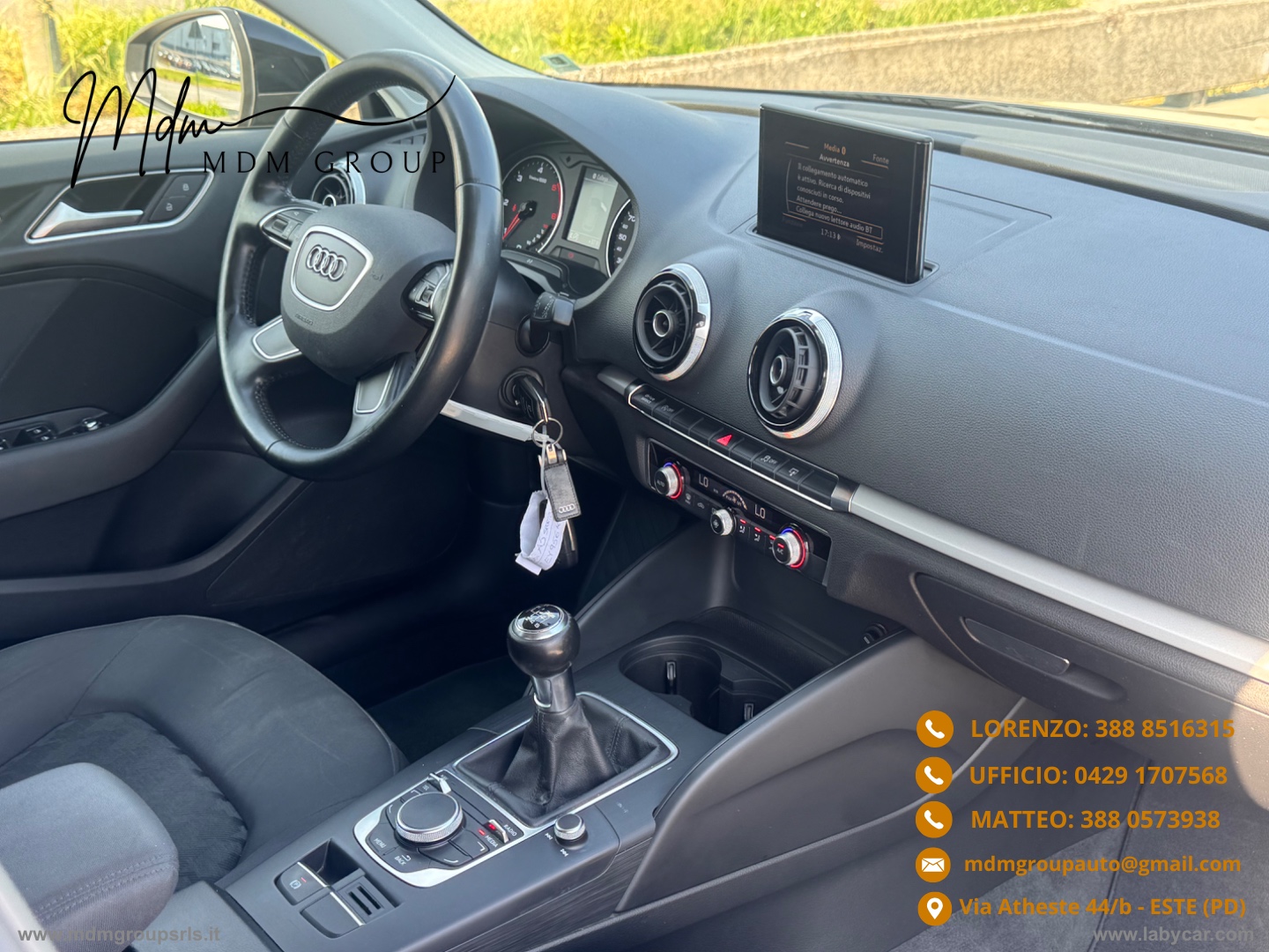 A3 SPB 1.6 TDI clean diesel Attraction OK NEOPATENTATI - immagine 10