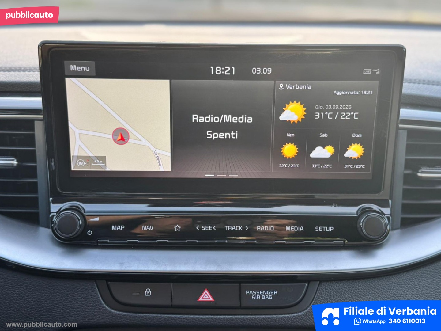 Xceed 1.6 CRDi 115 CV DCT Style - immagine 10