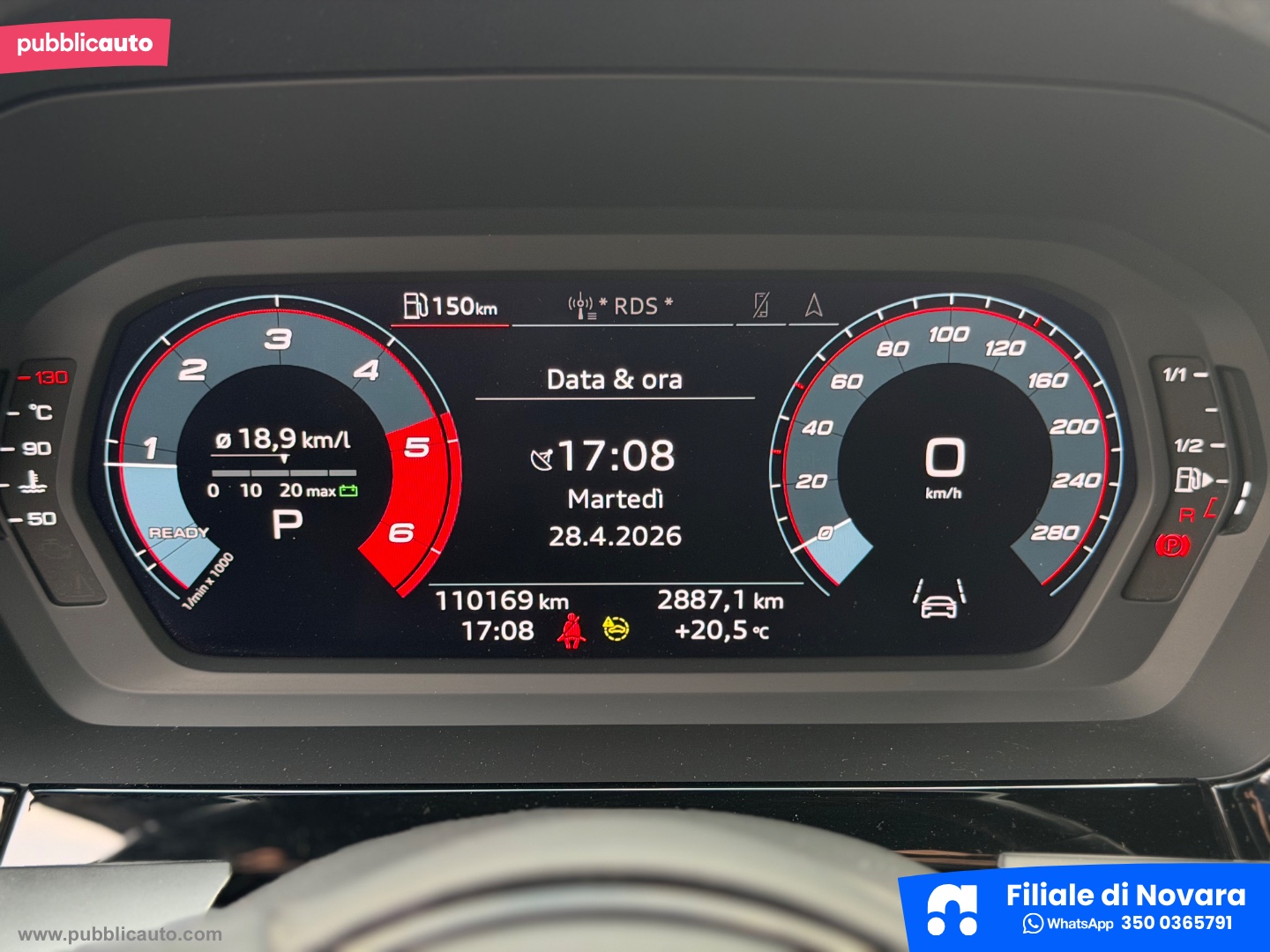 A3 SPB 35 TDI S tronic Business - immagine 10