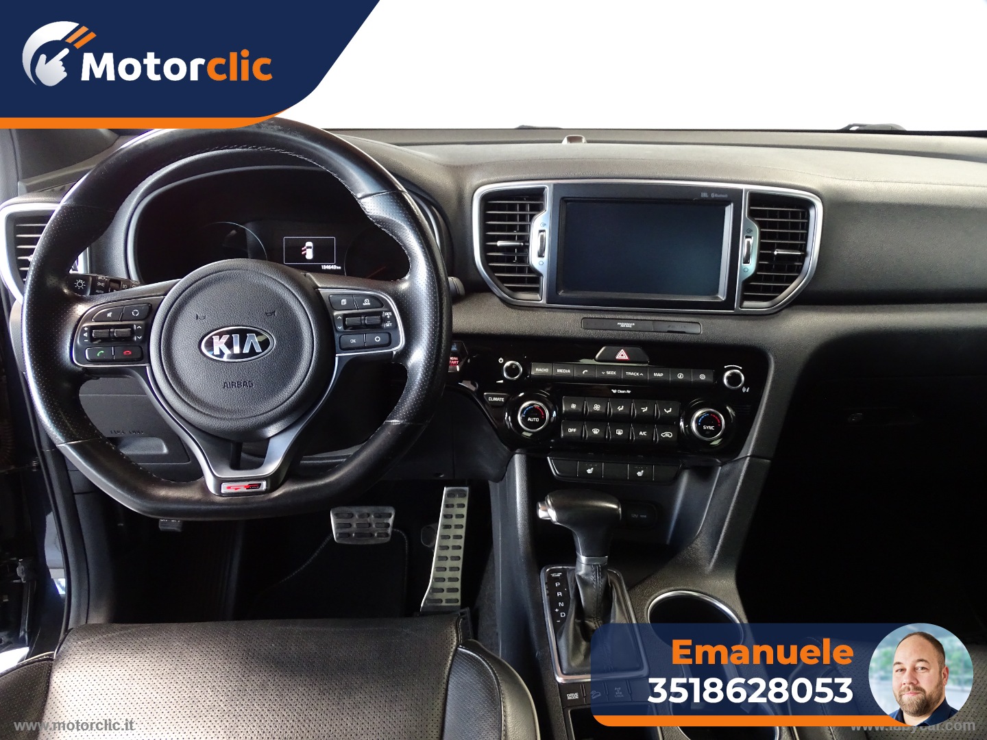 Sportage 2.0 CRDI 185 CV AWD GT Line PREZZO REALE - immagine 10