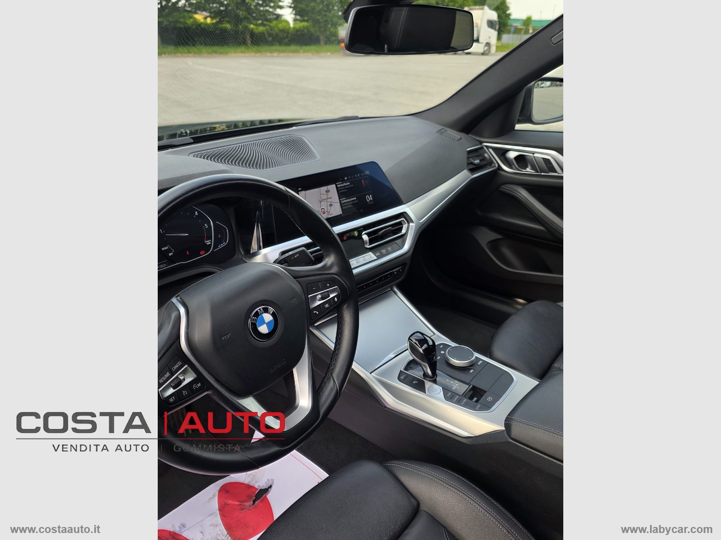 Serie 4 2022 420d xDrive 48V Sport+Tetto Tettuccio APRIBILE - immagine 10