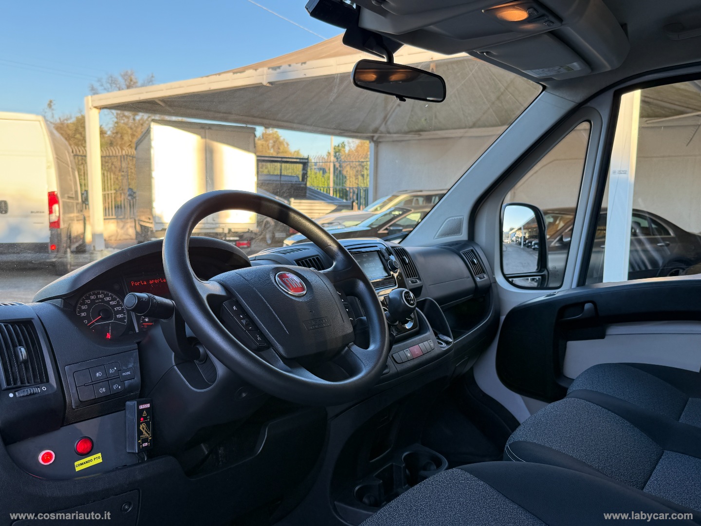 Ducato 35 2.3 MJT DOPPIA CABINA CASSONE FISSO CON GRU - immagine 11