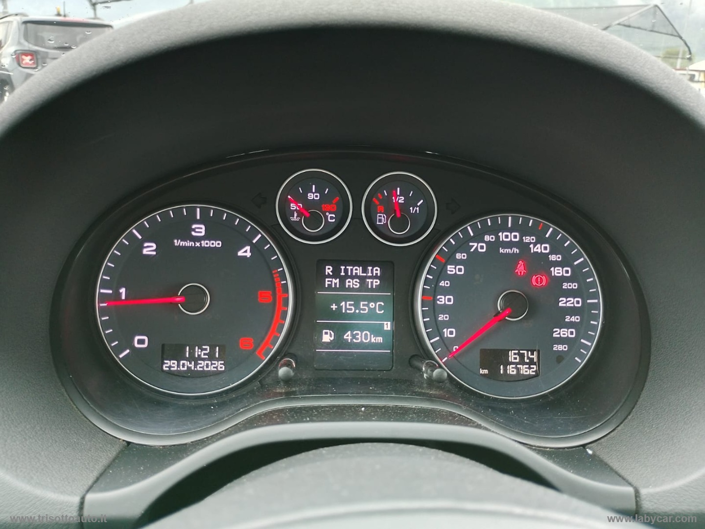 A3 SPB 1.6 TDI 90 CV - immagine 11