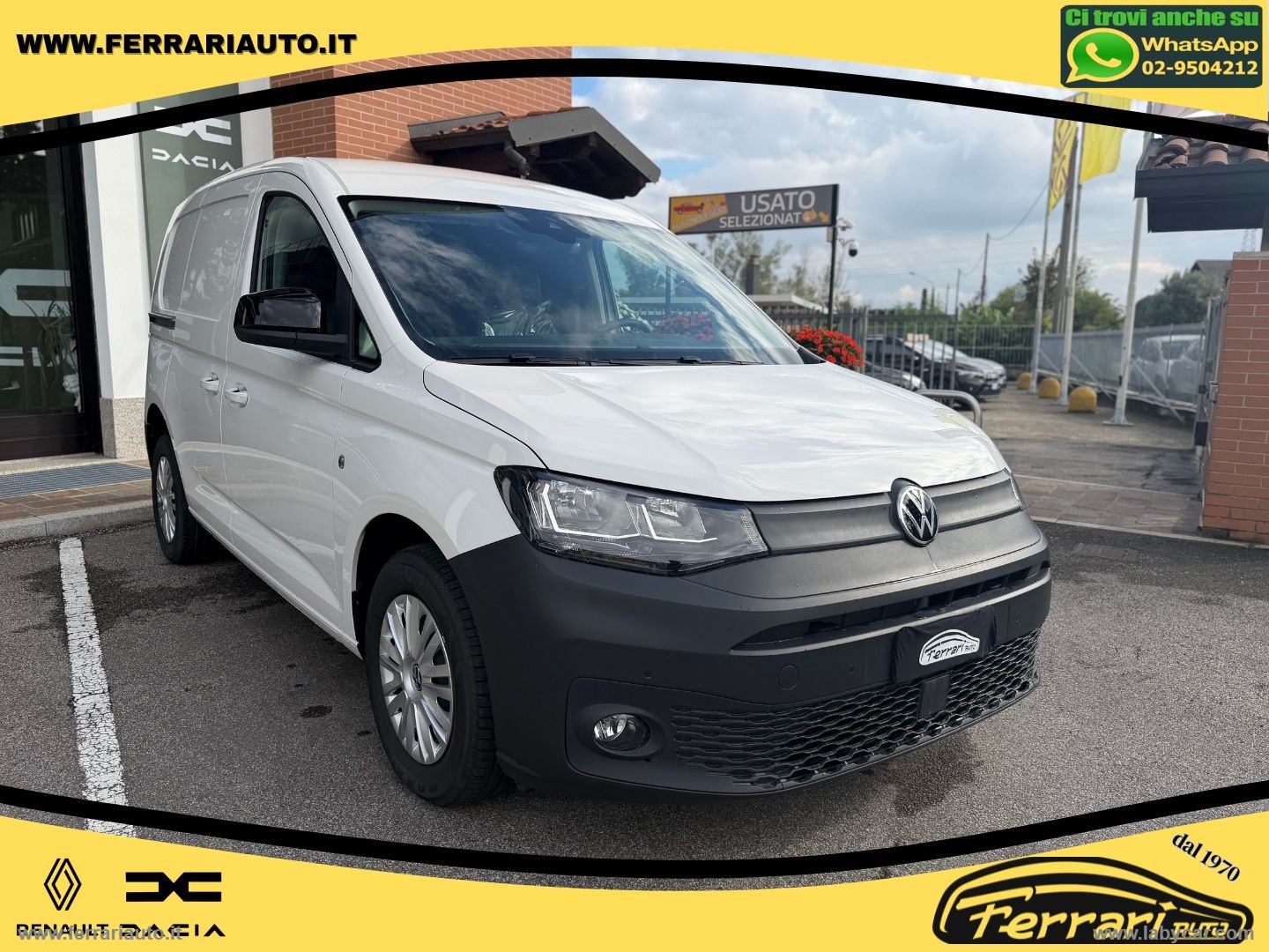 Caddy 2.0 TDI 75 CV Furgone Business KM ZERO - immagine 11