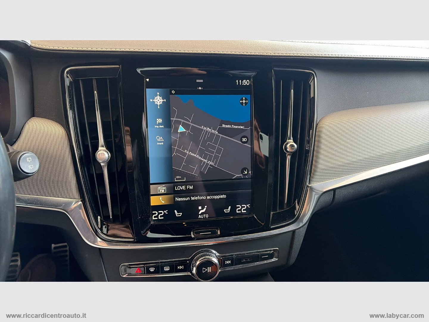V90 T6 Rech. AWD Plug-in Hyb.R-design - immagine 11