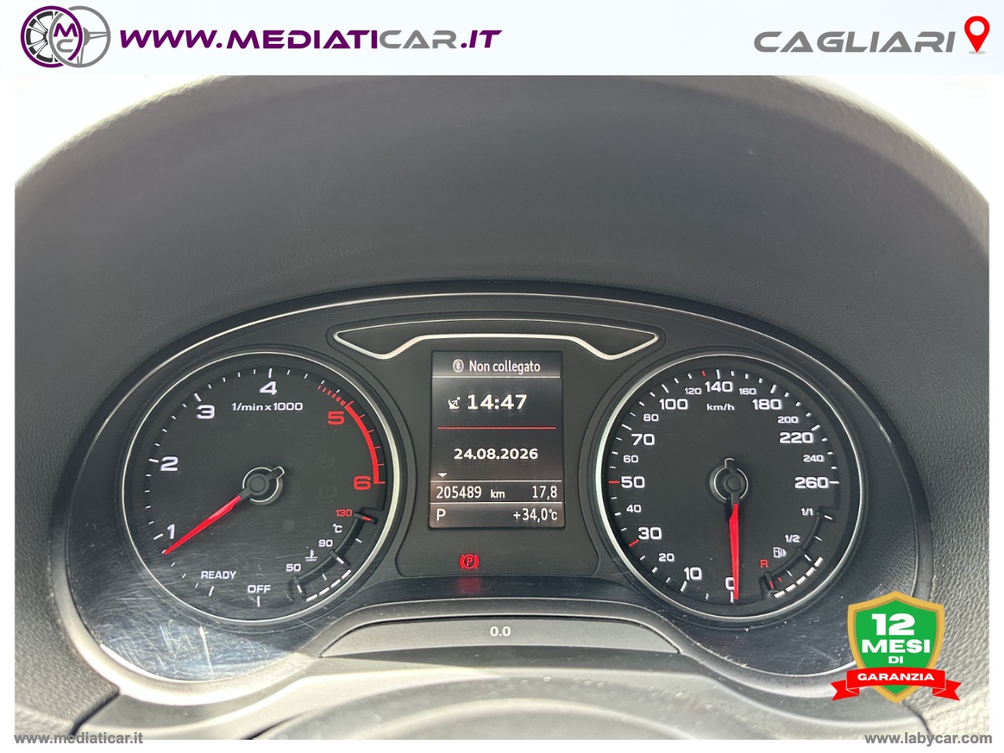 A3 SPB 1.6 TDI S tronic Sport - immagine 11