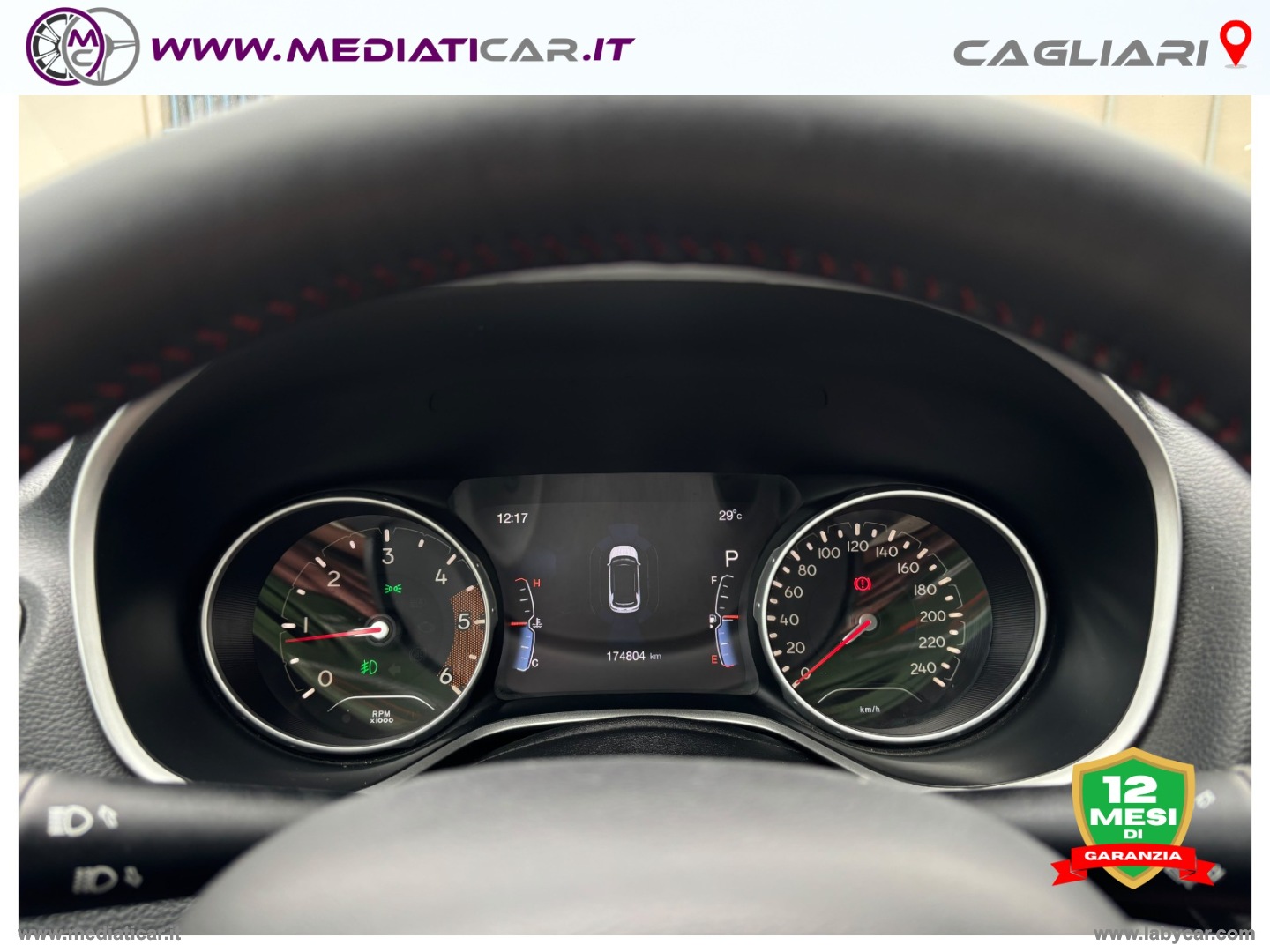 Compass 2.0 Mjt II aut. 4WD Limited - immagine 11