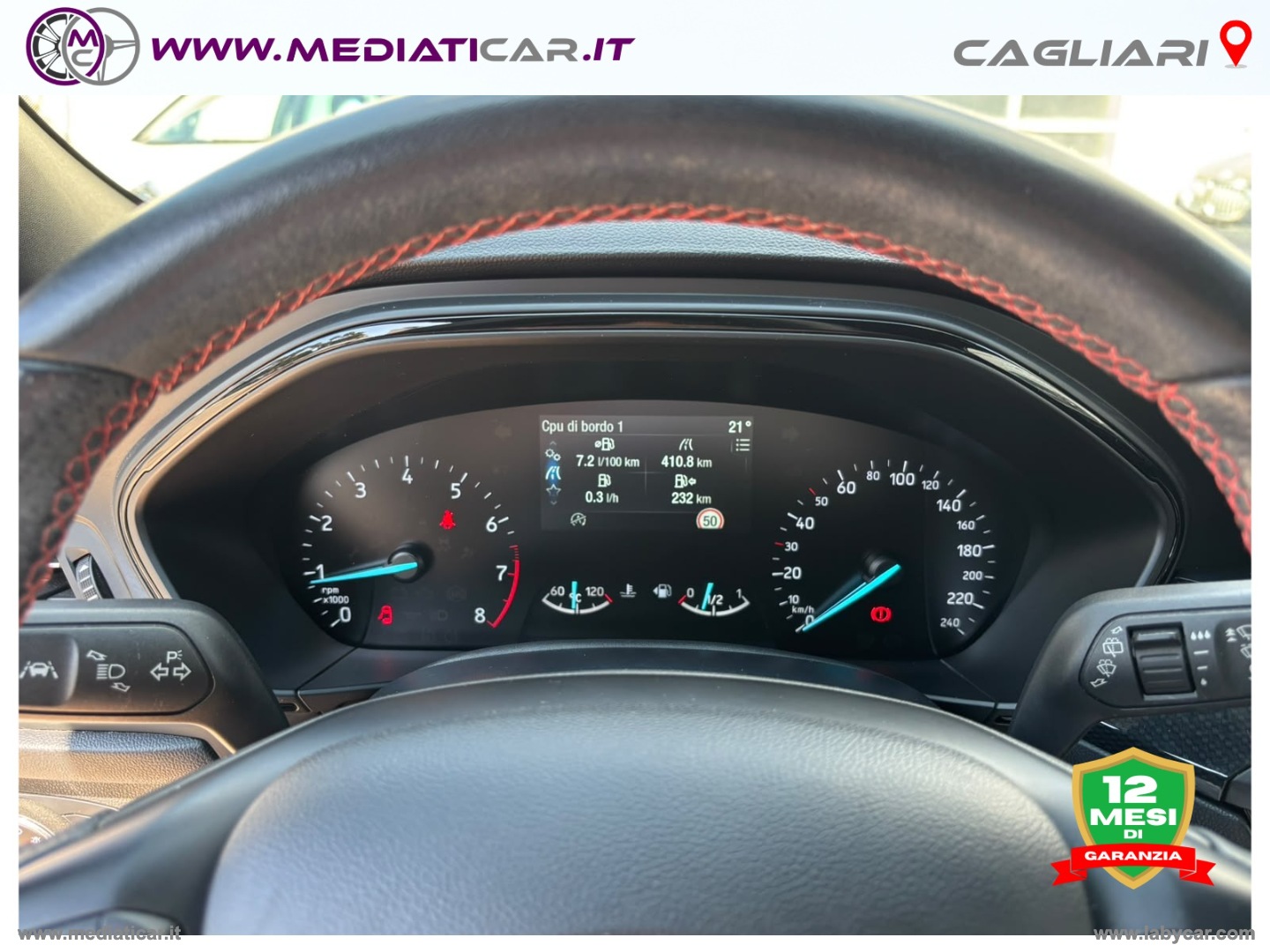 Focus 1.0 EcoBoost Hybrid 125CV 5p.ST L. - immagine 11
