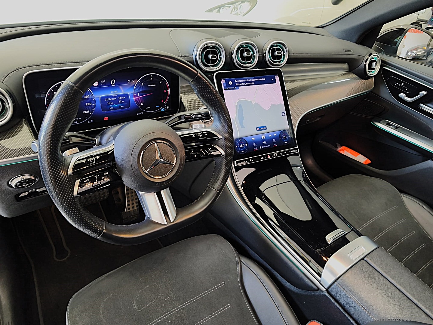 GLC COUPE 220D IBRIDA AMG LINE PREMIUM TETTO*FULL - immagine 11