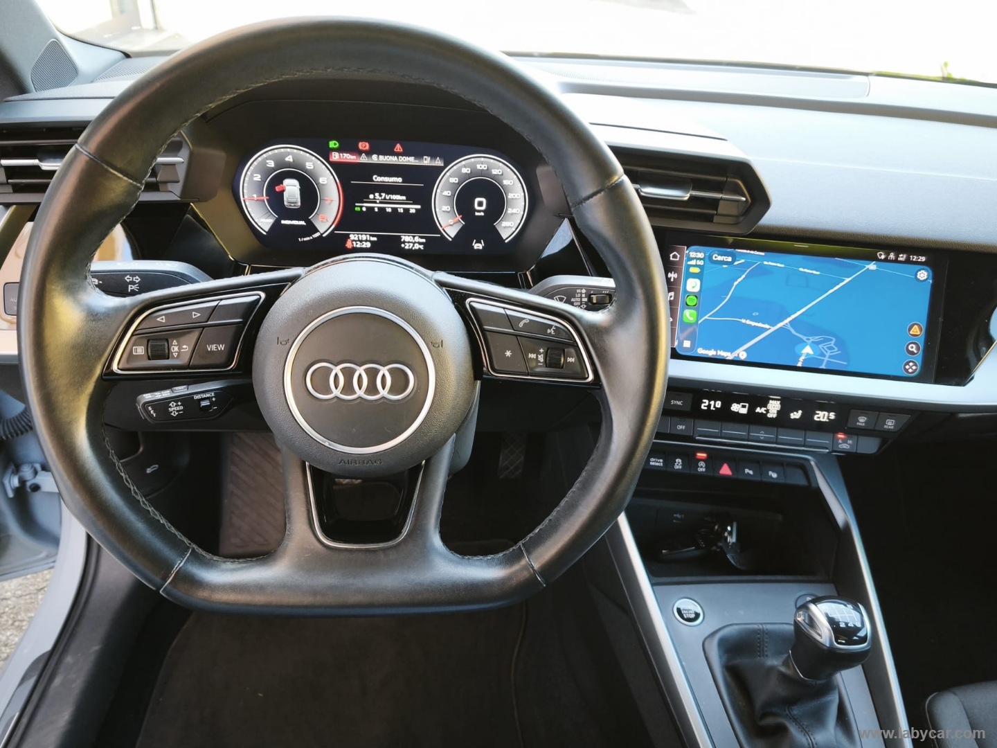 A3 SPB 30 TFSI S line edition UNIPRO*ITA*2021 - immagine 11