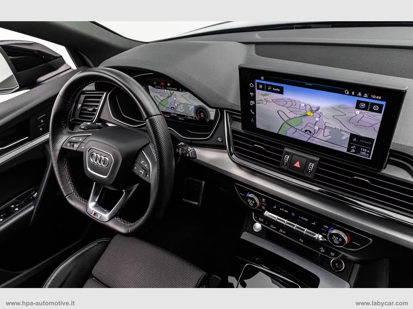 Q5 2.0TDI mild hybrid S-tronic S-line FULL LED PELLE NAVI BLACK EDITION CARPLAY - immagine 11