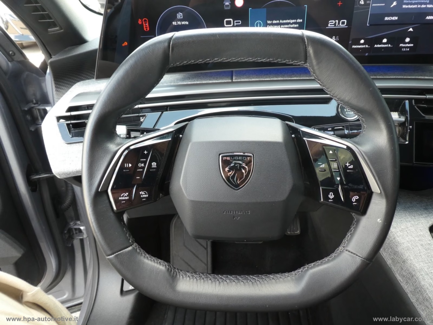 3008 Hybrid 136 e-DCS6 Allure NAVI LED AUTOMATICA CARPLAY RETROCAMERA 360 - immagine 11