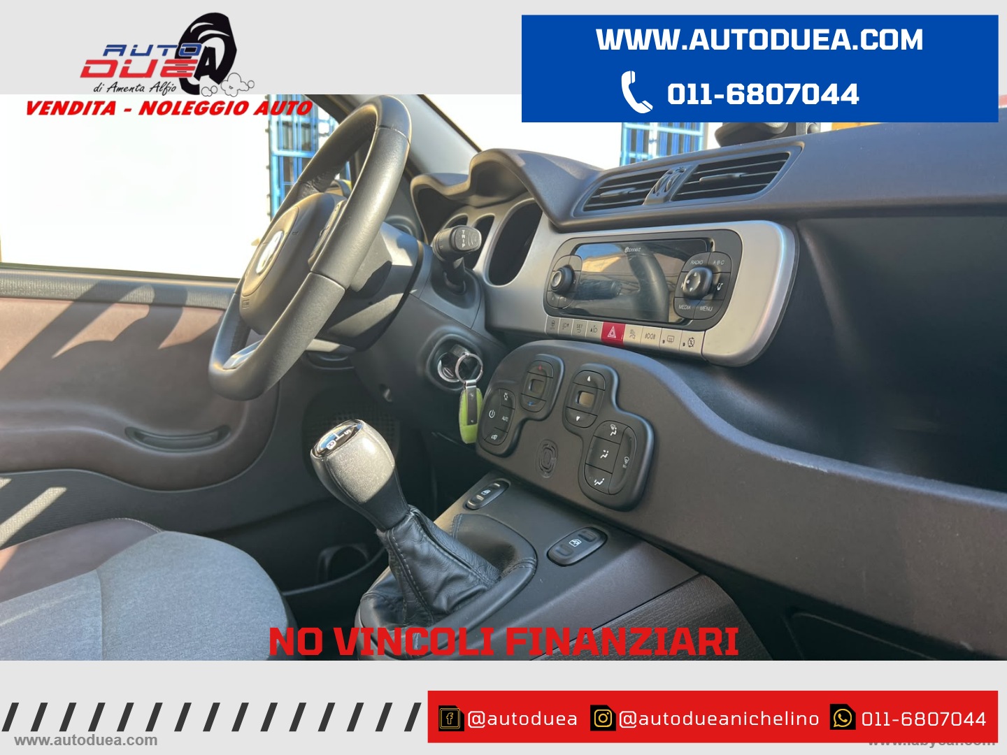 Panda Cross 1.3 MJT 95 CV S&S 4x4 - immagine 11