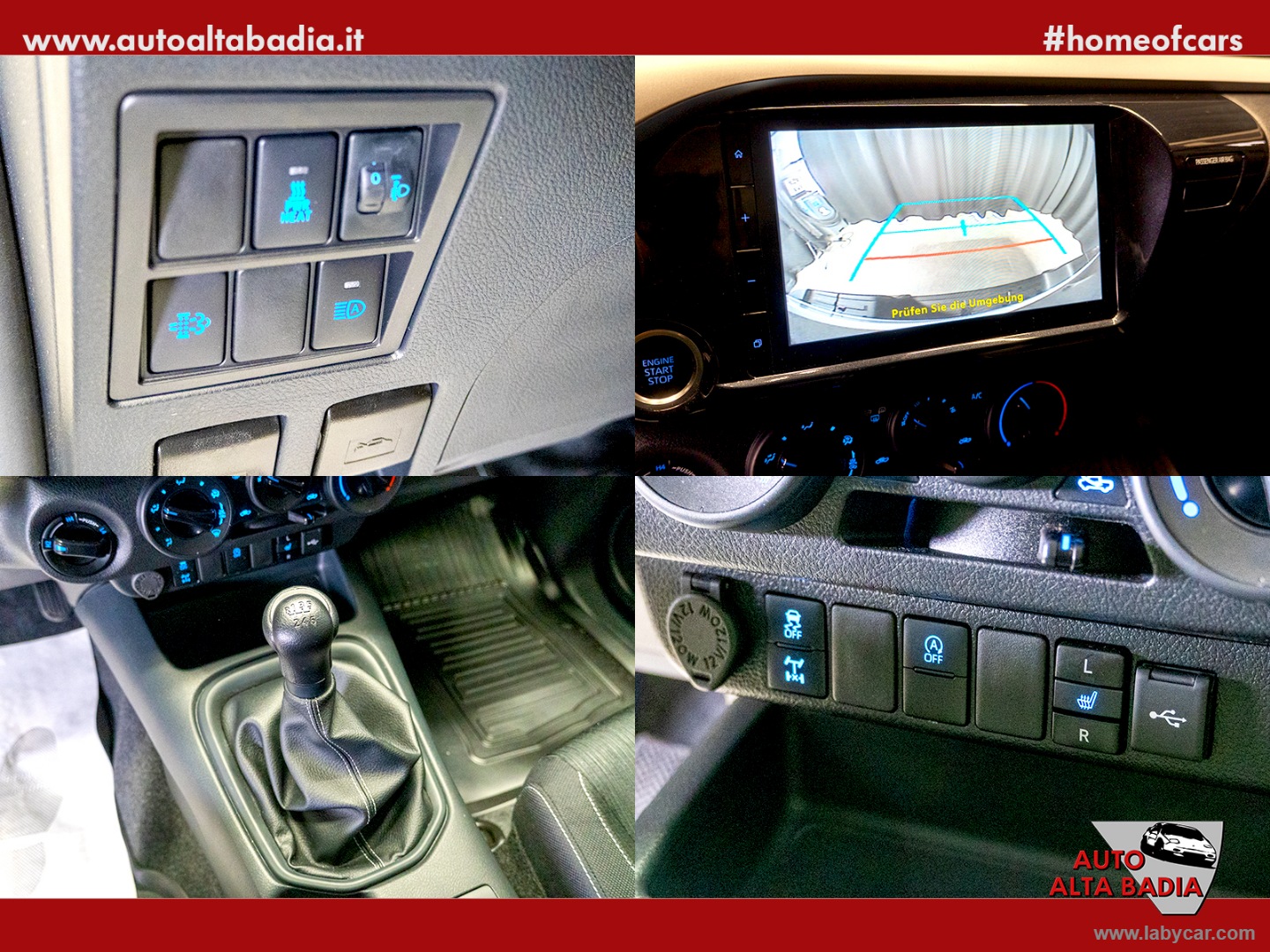 Hilux 2.8 D-4D 4WD 4p. DoubleCab Comfort | 204CV - immagine 11