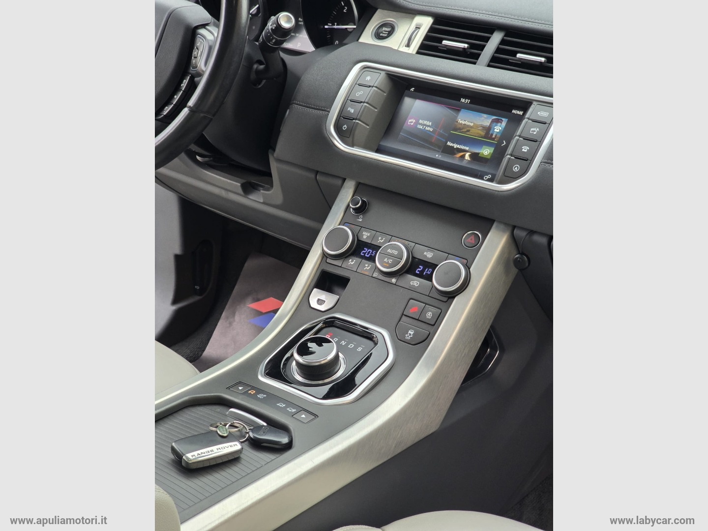 RR Evoque 2.0 TD4 150 CV 5p. Bs Ed. Pure - immagine 11