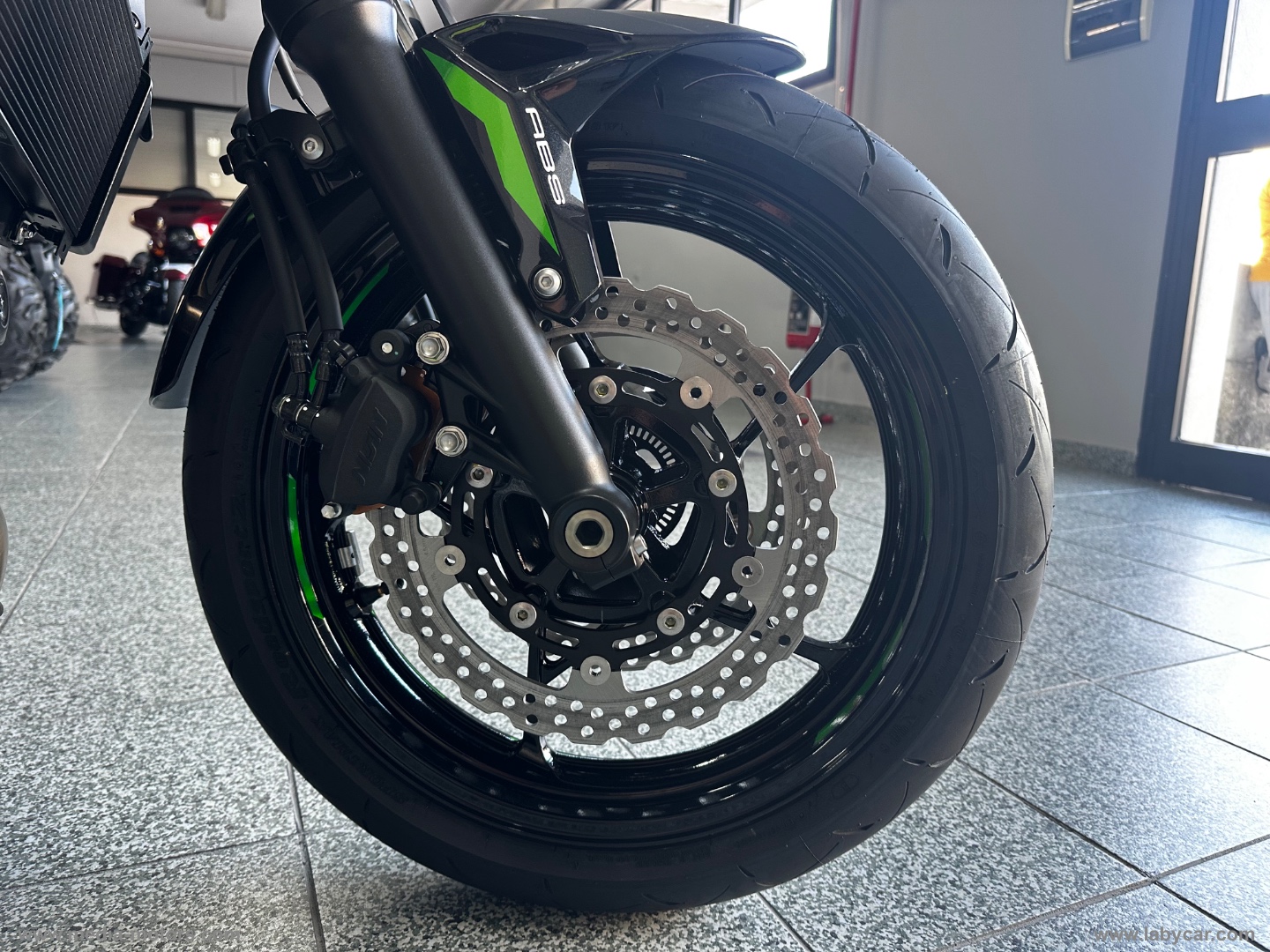 Z 650 Metallic Spark Black / Green - immagine 11