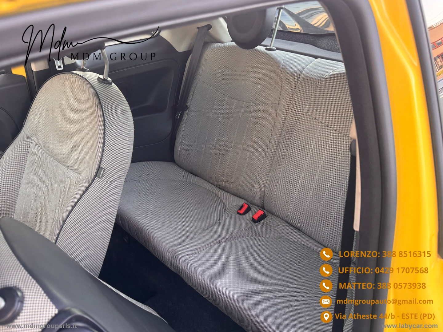 500 1.2 Lounge OK NEOPATENTATO - immagine 11