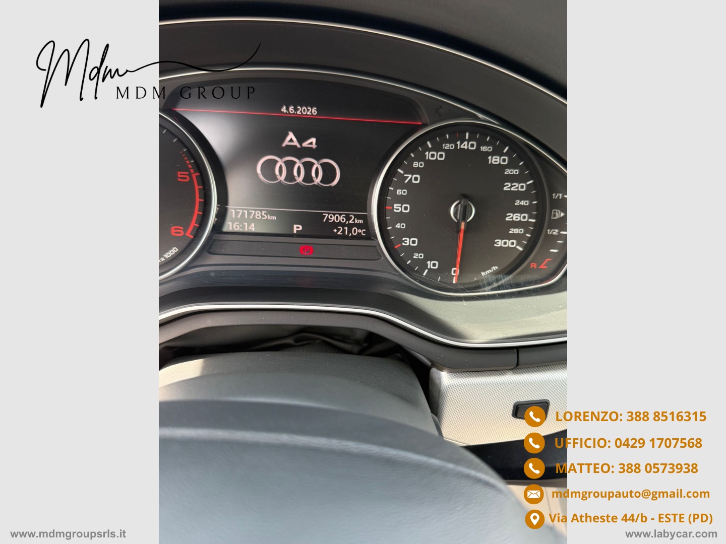 A4 2.0 TDI 190CV S tronic Business - immagine 11
