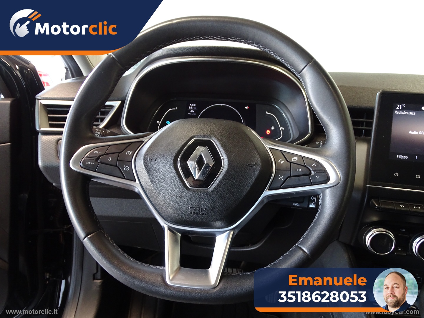 Clio Hybrid E-Tech 140 CV 5p. Intens - immagine 11