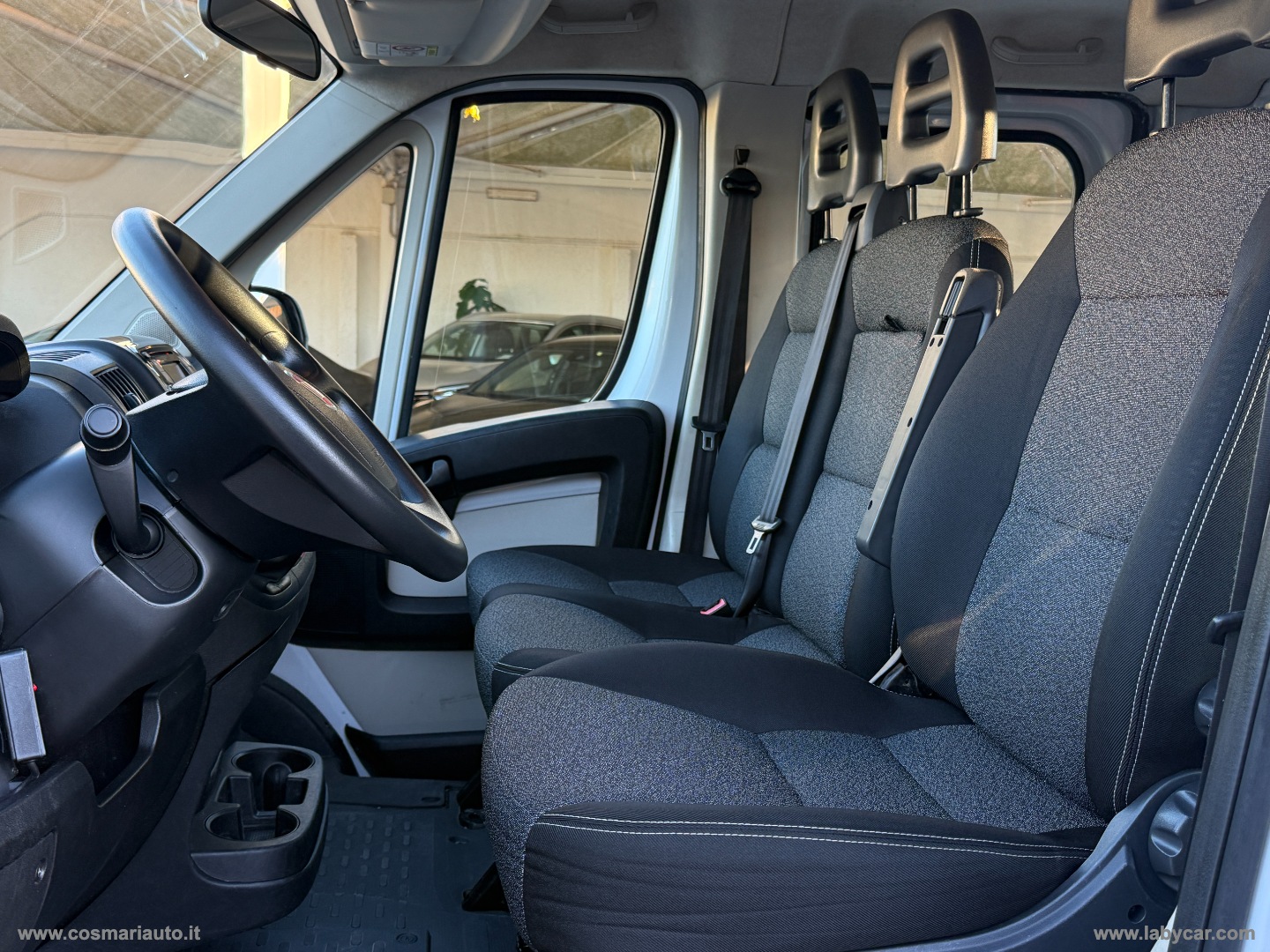 Ducato 35 2.3 MJT DOPPIA CABINA CASSONE FISSO CON GRU - immagine 12
