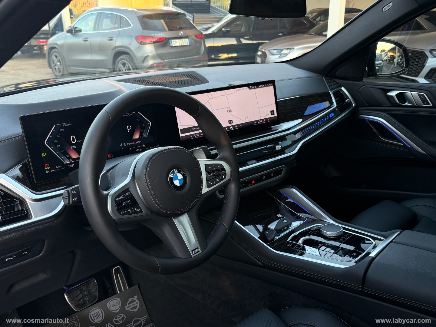 X6 xDrive30d 48V Msport Pro TETTO - LUCI AMBIENT - immagine 12