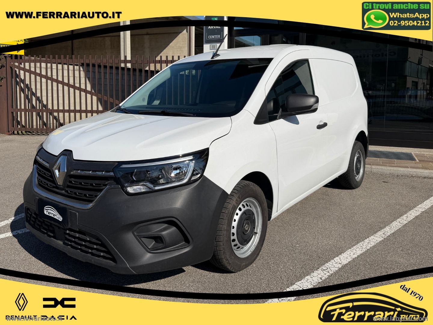 Kangoo 1.5 Blue dCi 95CV PL-TN Van SOLO 14.000 KM!!! - immagine 12