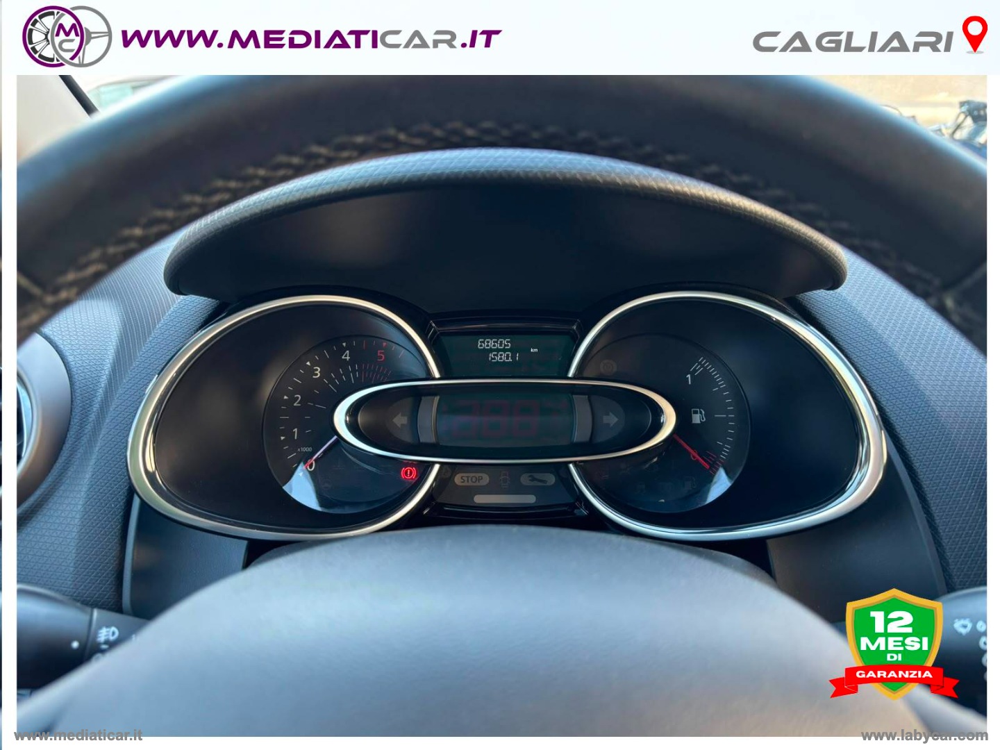 Clio dCi 8V 90CV EDC S&S 5p. Energy Int. - immagine 12