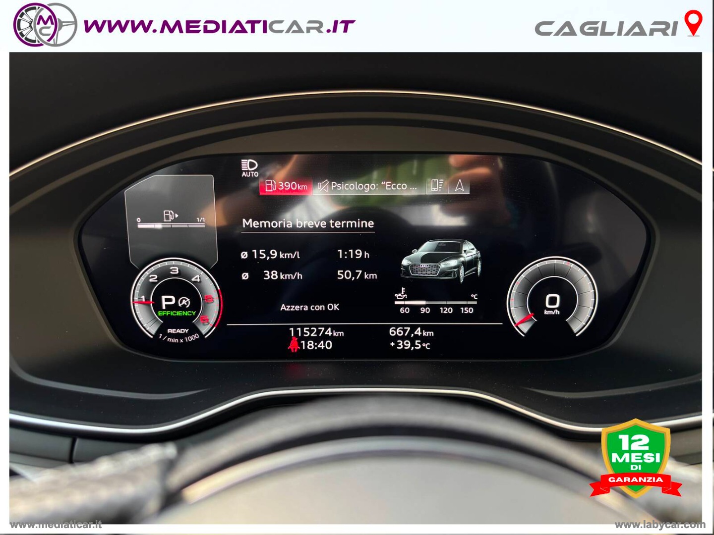 A5 SPB 40 TDI qu. S tr. S line edition - immagine 12
