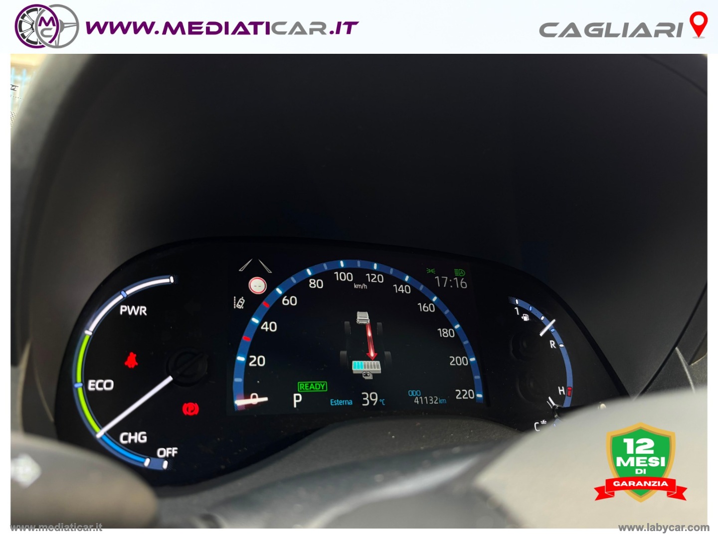 Yaris Cross 1.5 Hyb 5p. E-CVT AWD Advent - immagine 12