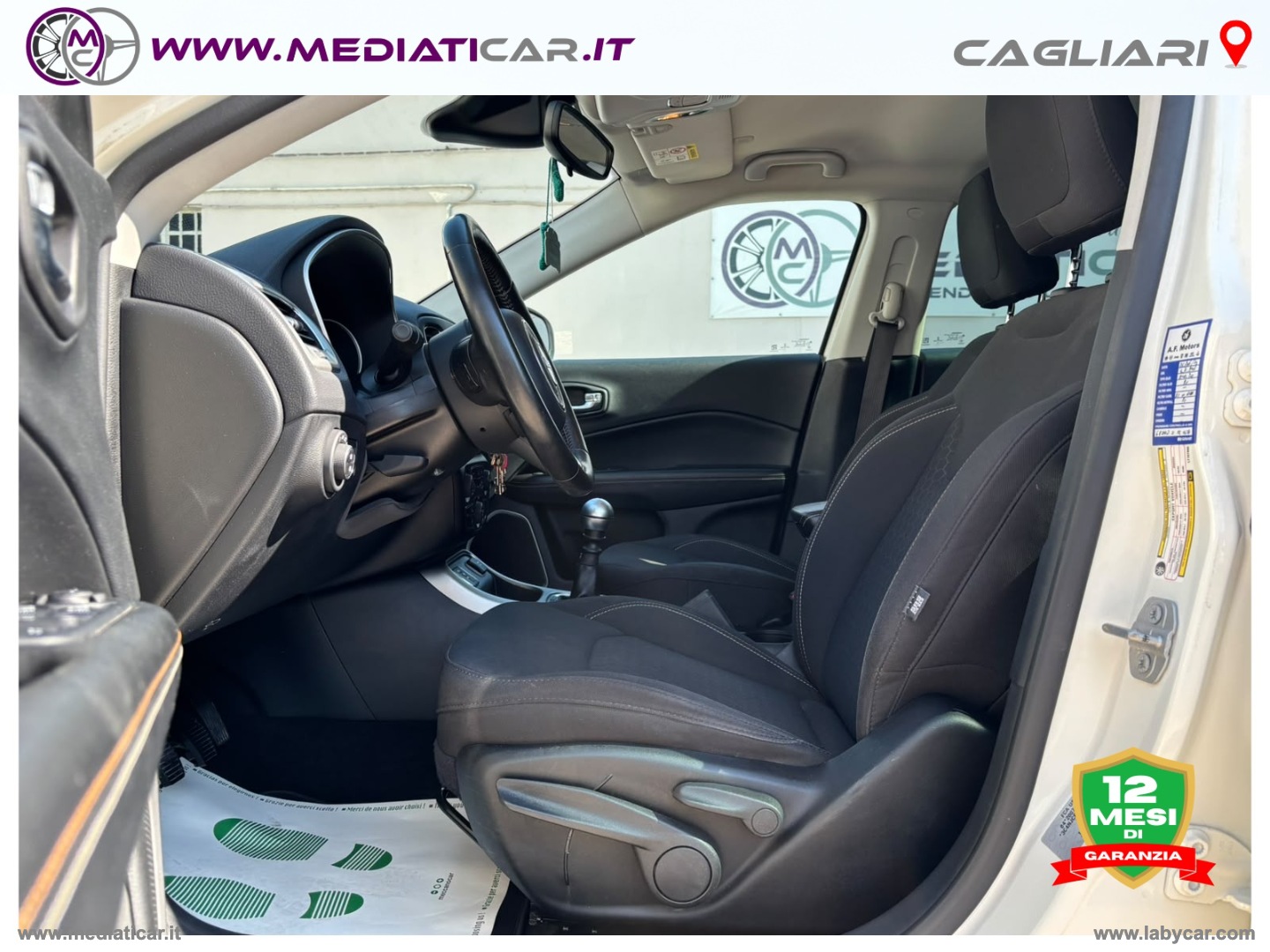 Compass 1.6 Mjt II 2WD Longitude - immagine 12