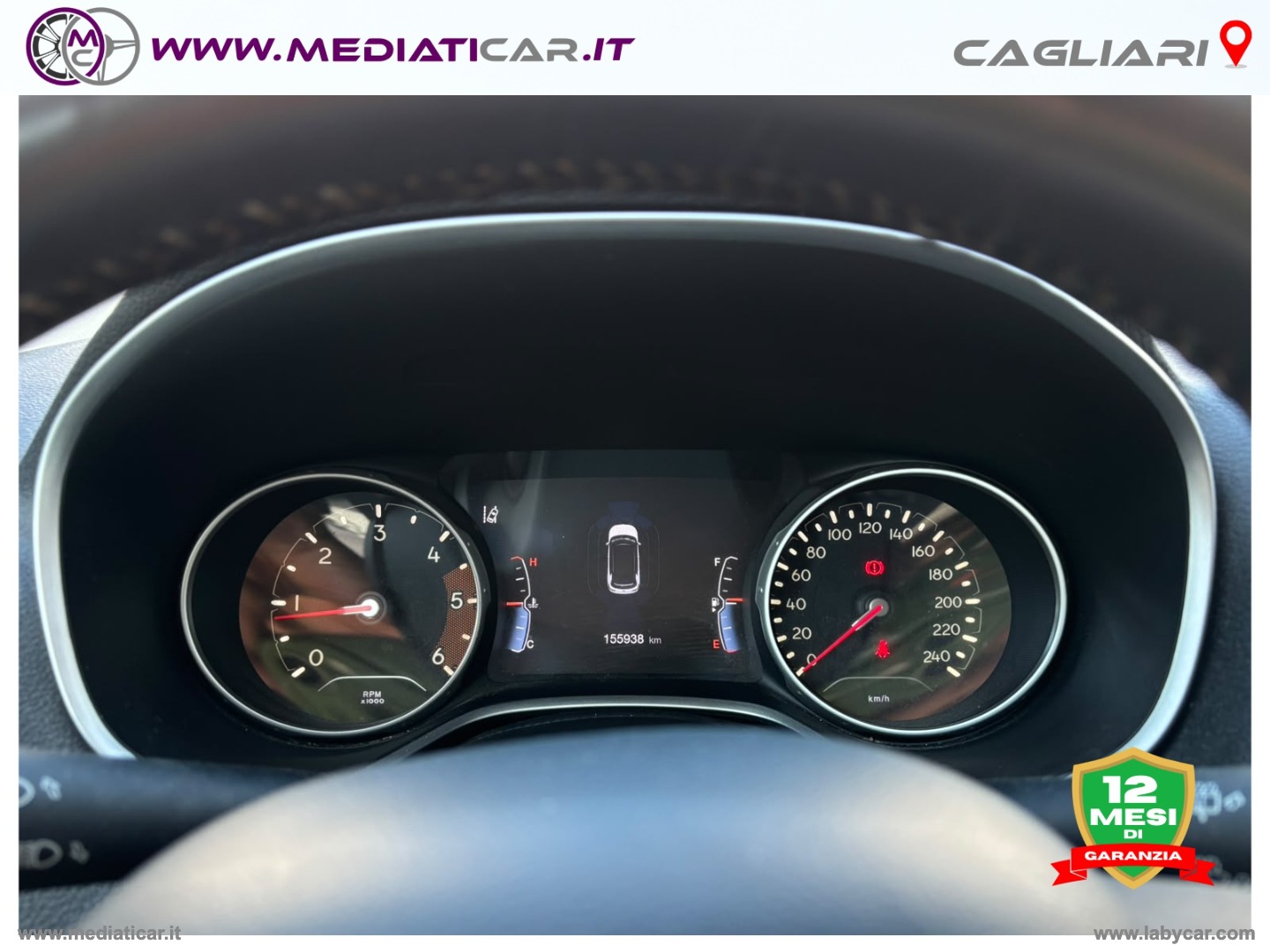 Compass 1.6 Mjt II 2WD Limited - immagine 12