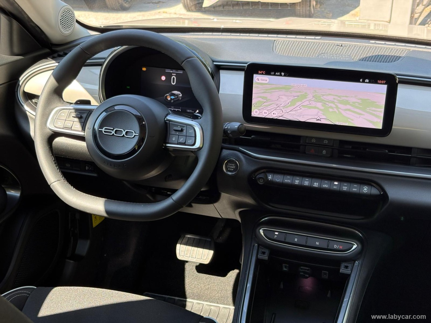 Fiat 600 Hybrid 145 CV DCT MHEV Icon - Immagine 12