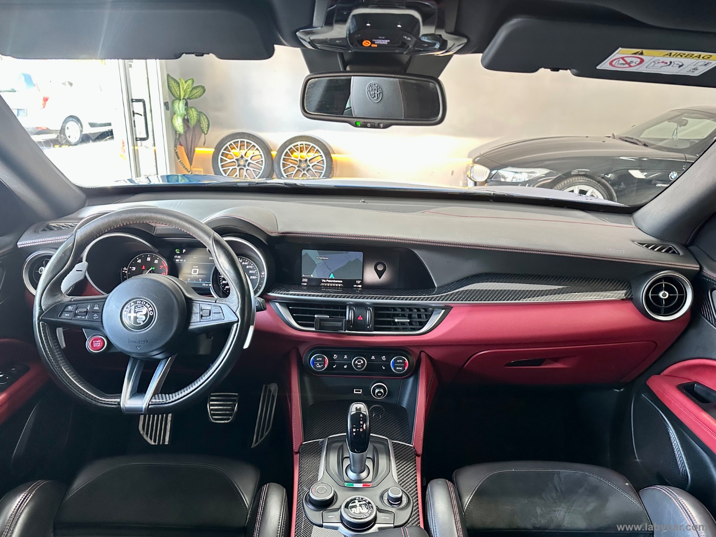 Stelvio 2.9 BiT.V6 510 AT8 Quadrifoglio QUADRIFOGLIO*TAGL DOC - immagine 12