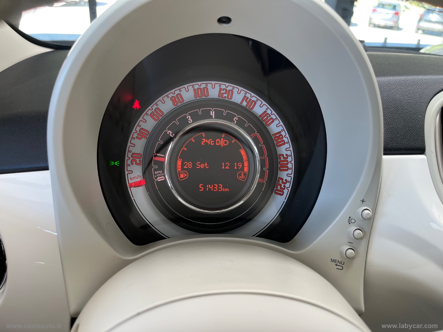 500 1.2 Lounge CON 51400 KM - immagine 12