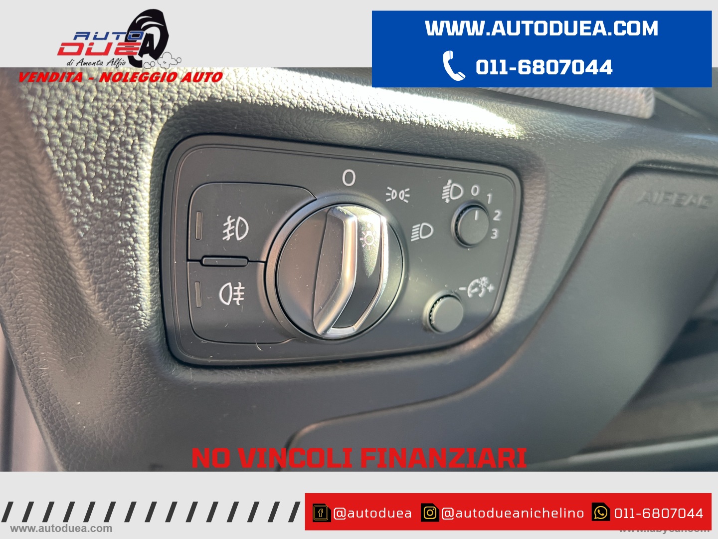 A3 SPB 1.6 TDI S-TRONIC Ambiente EURO6 - immagine 12