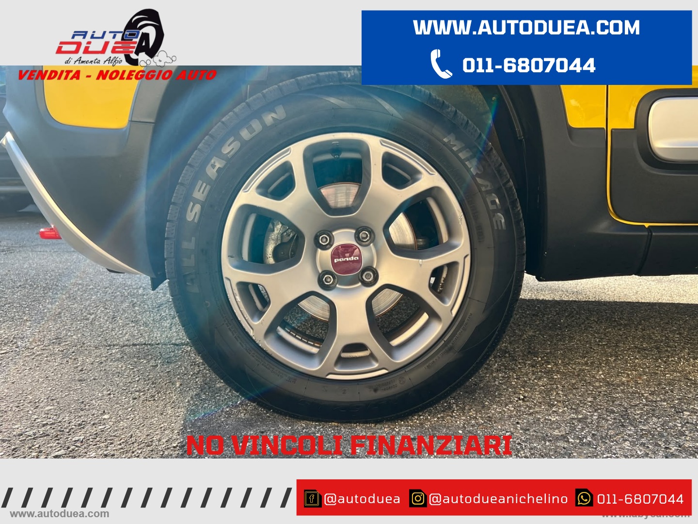 Panda Cross 1.3 MJT 95 CV S&S 4x4 - immagine 12
